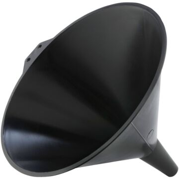 Custom Accessories Polypropylene All-Purpose Funnel (Black) 2 qt