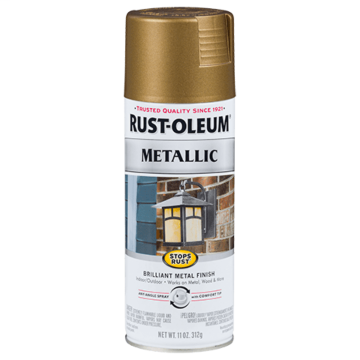 Rustoleum Stops Rust Spray Paint (Metallic - Champagne Bronze) 11 oz
