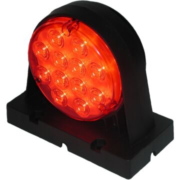 Peterson Agricultural LED Stop/Tail/Marker Light w/ Stripped Leads (Red)