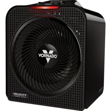 Vornado Velocity 4 1500W 120V Electric Space Heater, Black