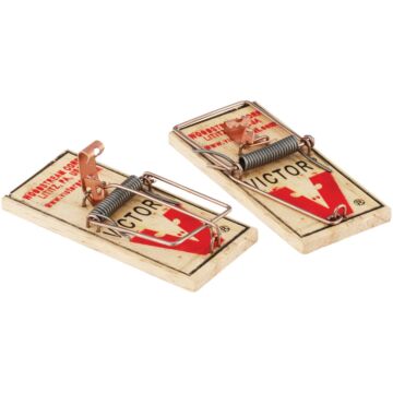 Victor Metal Pedal Mouse Trap - 2 Pack Display