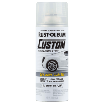 Rustoleum Premium Custom Lacquer (Gloss - Clear) 11 oz
