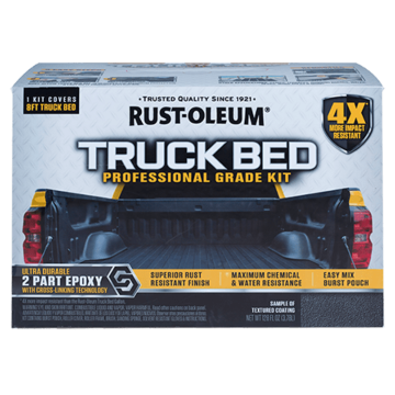 Rustoleum Professional Grade Truck Bed Liner Kit (Black) 1 gal