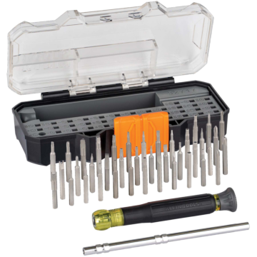 Klein Tools All-in-1 Precision Screwdriver Set with Case