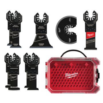 Milwaukee 9 PC Universal Fit Oscillating Multi-Tool Blade Set