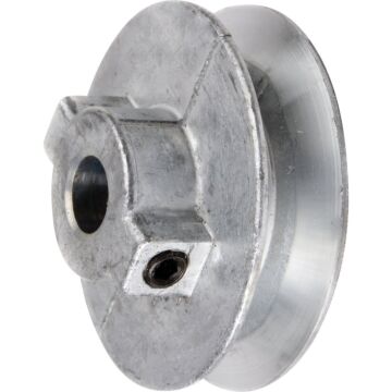 Chicago Die Casting 3-1/4 In. x 1/2 In. Single Groove Pulley