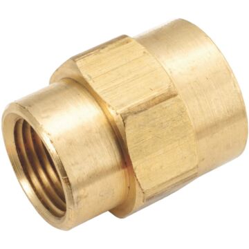 Coupler 3/8 x 1/4 in Female Pipe Coupler