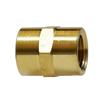Pressure Connections Corp Coupler 1/2 x 1/2 in Female Pipe Coupler