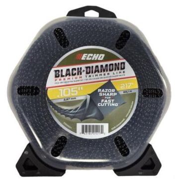 Echo Black Diamond Trimmer Line -  0.105 in. x 217 ft