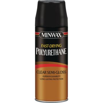 Minwax Polyurethane Spray (Semi-Gloss - Clear) 11.5 oz