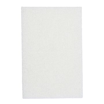 Norton 45600 Hand Pad, 9 in L, 6 in W, Super Fine