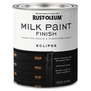 Rust-Oleum Milk Paint Finish (Eclipse) 1 qt.
