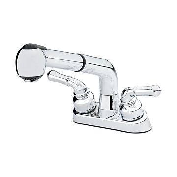 Homewerks Pull-Out Spout Chrome Laundry Faucet