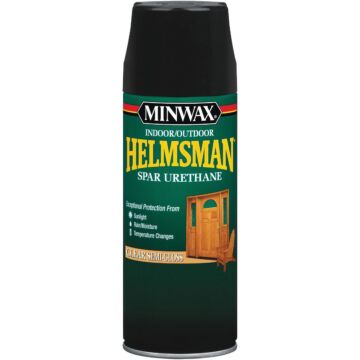 Minwax Helmsman Polyurethane Spray (Semi-Gloss - Clear) 11.5 oz