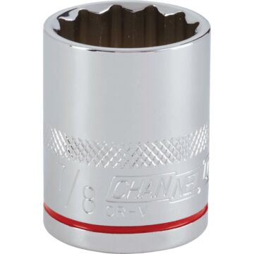 Channellock 1/2 In. Drive 7/8 In. 12-Point Shallow Standard Socket