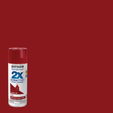 Rust-Oleum Painter's Touch® 2X Ultra Cover® Spray Paint (Gloss - Colonial Red) 12 oz