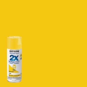Rust-Oleum Painter's Touch® 2X Ultra Cover® Spray Paint (Gloss - Sun Yellow) 12 oz