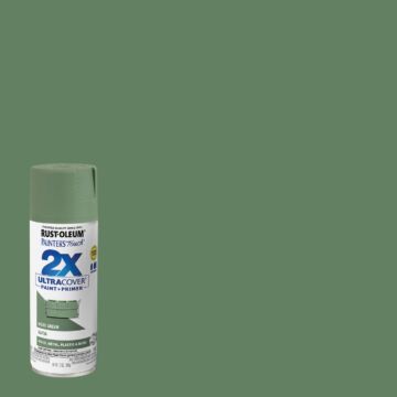 Rust-Oleum Painter's Touch® 2X Ultra Cover® Spray Paint (Satin - Moss Green) 12 oz