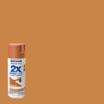 Rust-Oleum Painter's Touch® 2X Ultra Cover® Spray Paint (Satin - Caramel) 12 oz