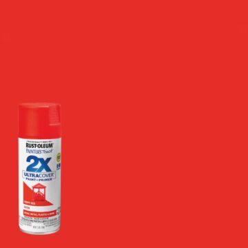 Rust-Oleum Painter's Touch® 2X Ultra Cover® Spray Paint (Satin - Poppy Red) 12 oz