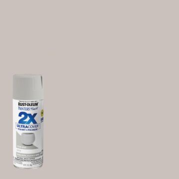 Rust-Oleum Painter's Touch® 2X Ultra Cover® Spray Paint (Satin - Stone Gray) 12 oz