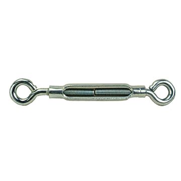 Larson Eye and Eye 3/8 in Zinc Plated Turnbuckle