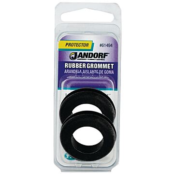 Jandorf 61494 Grommet, Rubber, Black, 5/16 in Thick Panel