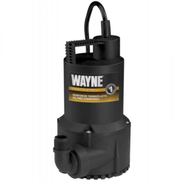 WAYNE RUP160 1/6 Portable Electric Water Removal Pump