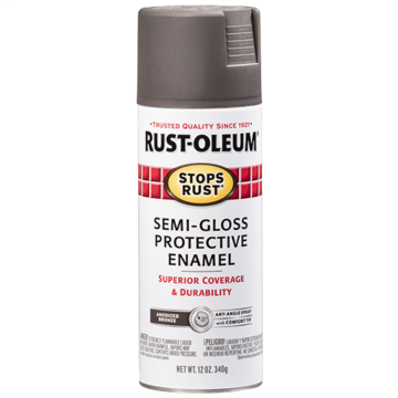 Stops Rust® Spray Paint and Rust Prevention - Protective Enamel Spray Paint - 12 oz. Spray - Anodized Bronze