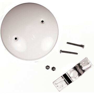 Jandorf 60219 Blank-Up Kit, White, For: Outlet Box After Removal of an Existing Fixture