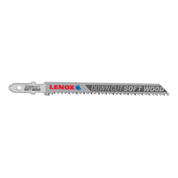Lenox LENOX T-Shank Down Cutting Wood Jig Saw Blade, 4" X 5/16" 10 Tpi, 5 Pack