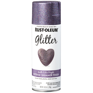 Rust-Oleum Specialty Spray Paint (Glitter - Multicolor Purple) 10.25 oz