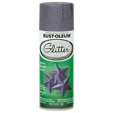 Rust-Oleum Specialty - Glitter Spray Paint - 10.25 oz - Multicolor Purple