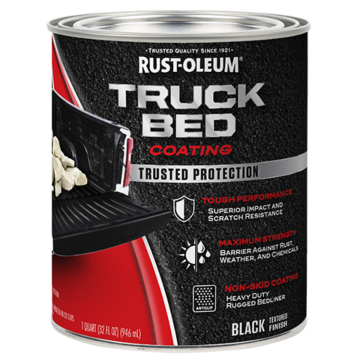 Rustoleum Automotive Truck Bed Coating (Black) 1 qt
