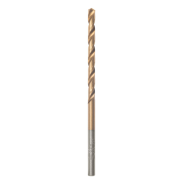 IRWIN Titanium Nitride Coating Fractional Jobber-Length Drill Bit, 13/32-Inch