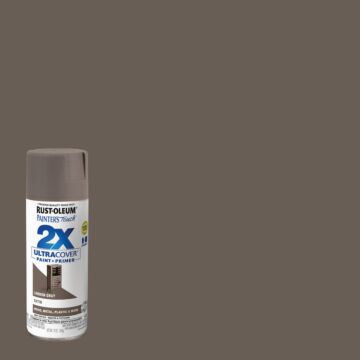 Rust-Oleum Painter's Touch 2X Ultra Cover Spray Paint (Satin - London Gray) 12 oz