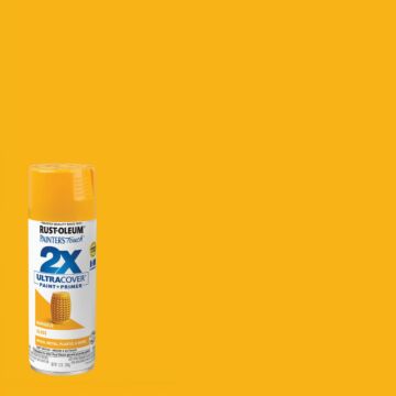 Rust-Oleum Painter's Touch 2X Ultra Cover Spray Paint (Gloss - Marigold) 12 oz