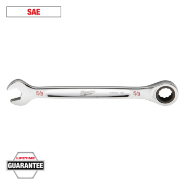 Milwaukee 5/8" SAE Ratcheting Combo Wrench