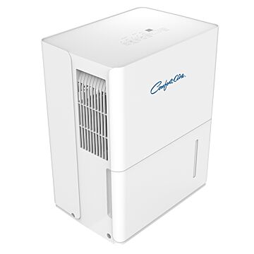 Comfort-Aire BHD-22A Dehumidifier, 2.2 A, 115 V, 250 W, 2-Speed, 22 pt/day Humidity Removal, 6.34 pt Tank