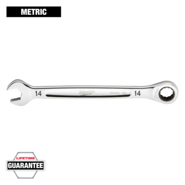 Milwaukee 14mm Metric Ratcheting Combination Wrench
