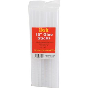 Do it Best Do it 10 In. Standard Clear Hot Melt Glue (8-Pack)