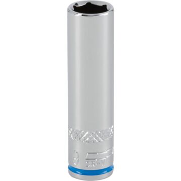 Channellock 1/4 In. Drive 9 mm 6-Point Deep Metric Socket