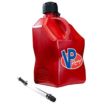 VP Racing Fuels Motorsport Utility Jug with Hose (Red) 5-1/2 gal