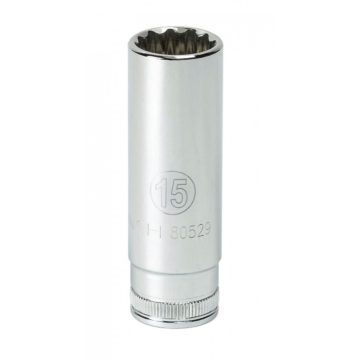 3/8" Drive 6 Point Deep Metric Socket 9mm