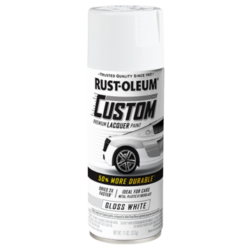 Rustoleum Custom Lacquer Gloss White
