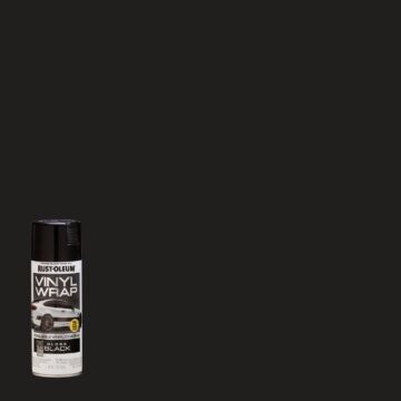 Rustoleum Automotive Vinyl Wrap (Gloss Black) 11 oz