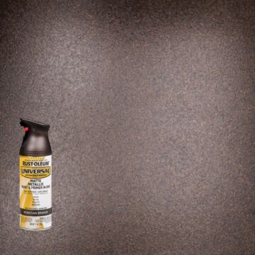 Rustoleum Premium Metallic Spray Paint (Matte Venetian Bronze) 11 oz