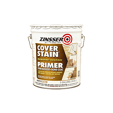 Zinsser High Hide Cover-Stain® Primer - 5 Gal - White
