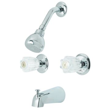 EZ-FLO Chrome Tub and Shower Trim Kit