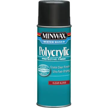 Minwax Polycrylic Protective Finish Spray Varnish (Gloss) 11.5 oz